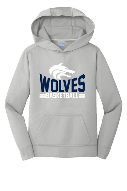 Wolves Basketball Performance Hoodie