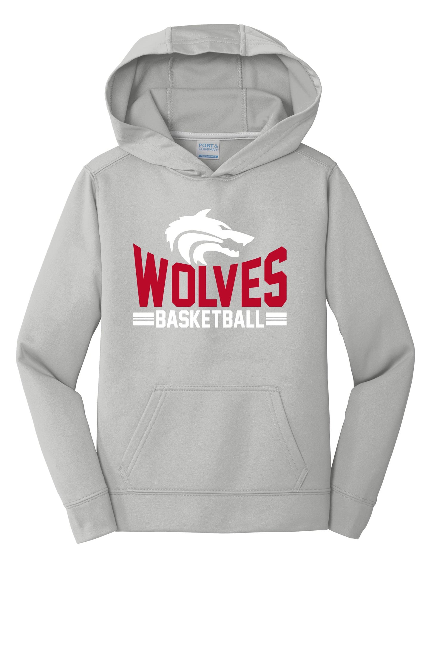 Wolves Basketball Performance Hoodie
