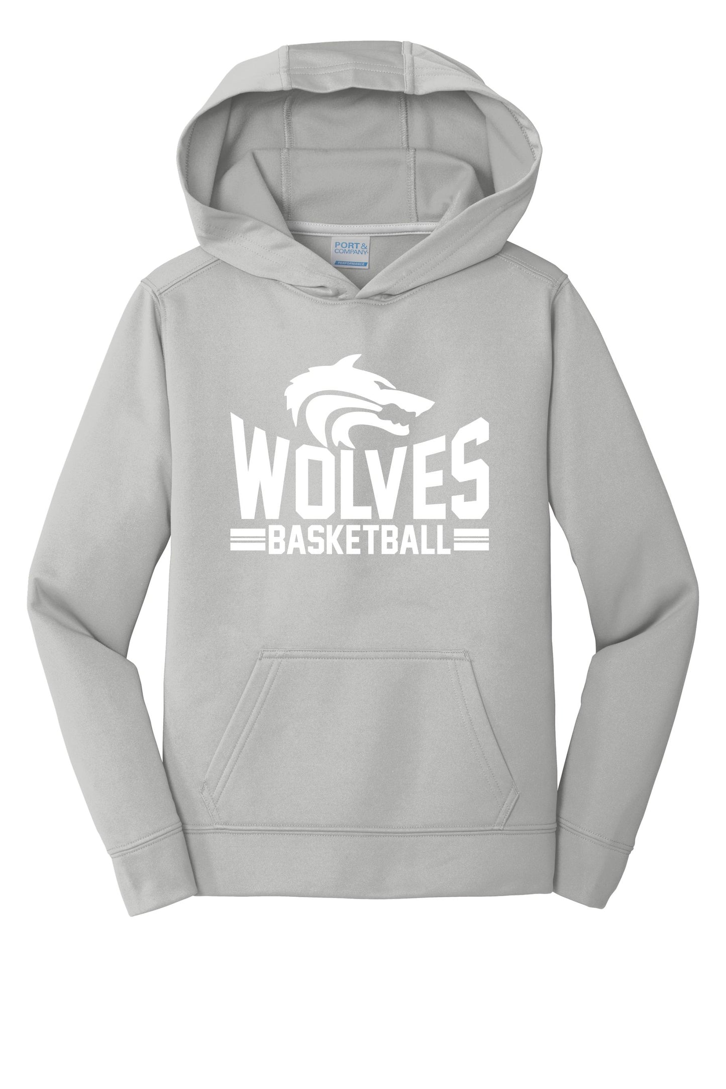 Wolves Basketball Performance Hoodie