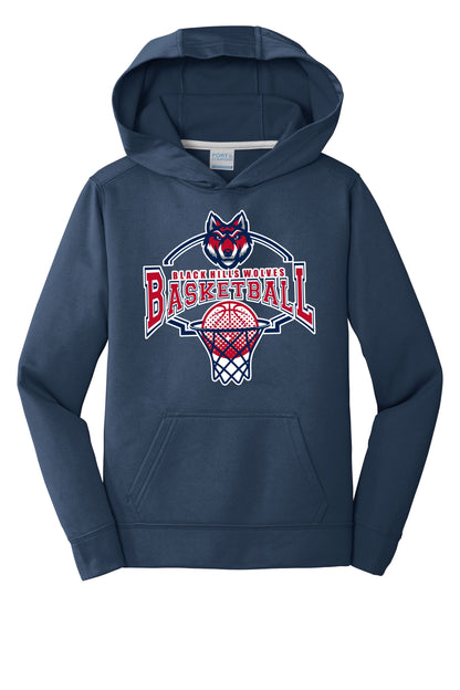 Wolves Basketball Performance Hoodie