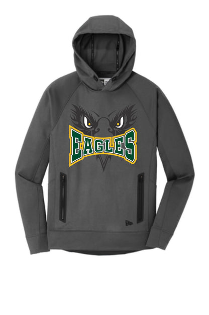 Eagles New Era Venue Fleece Pullover Hoodie