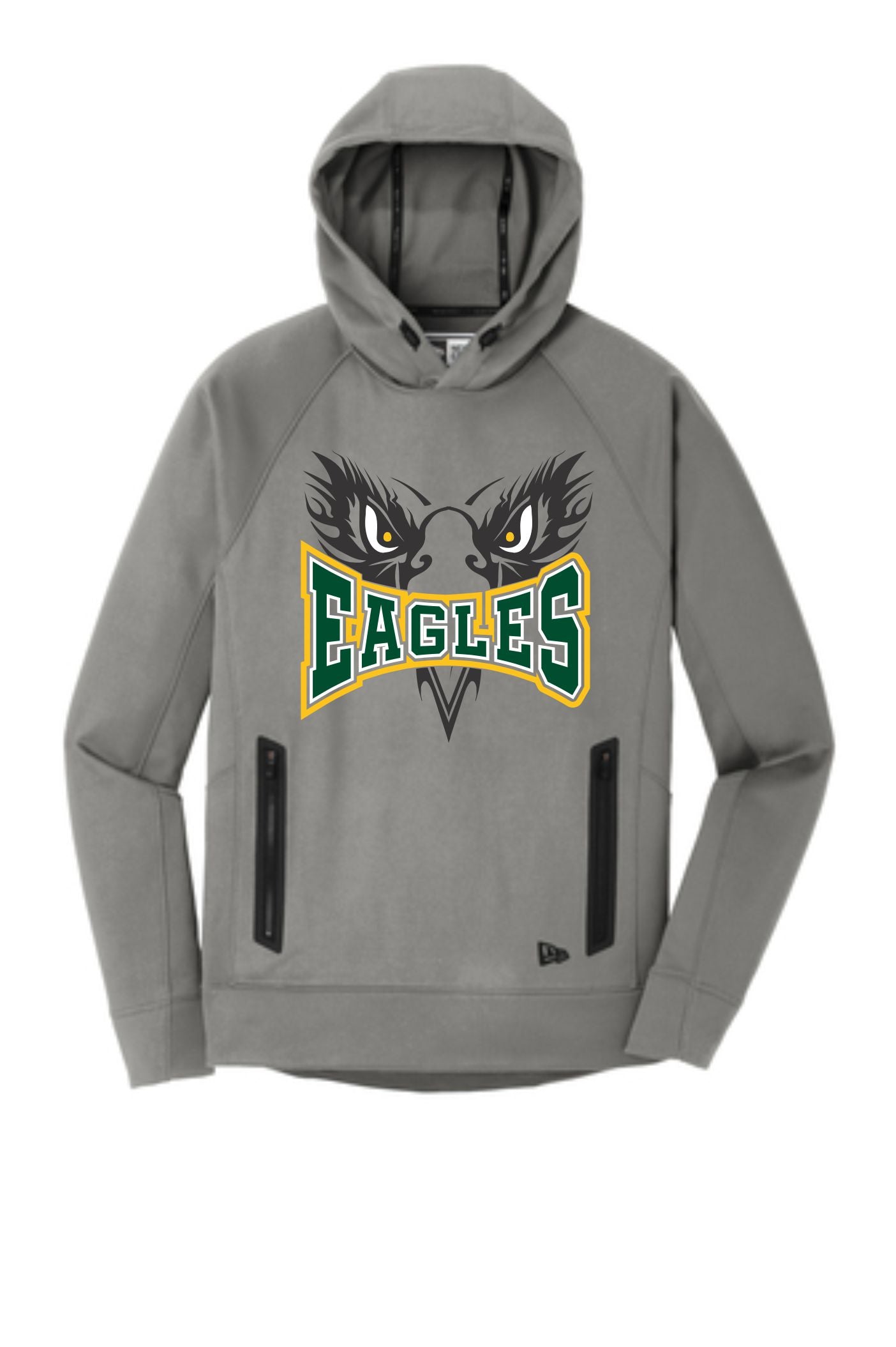 Eagles New Era Venue Fleece Pullover Hoodie