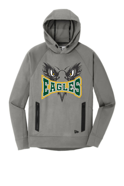 Eagles New Era Venue Fleece Pullover Hoodie
