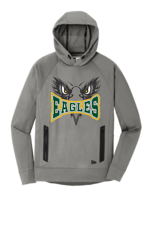 Eagles New Era Venue Fleece Pullover Hoodie