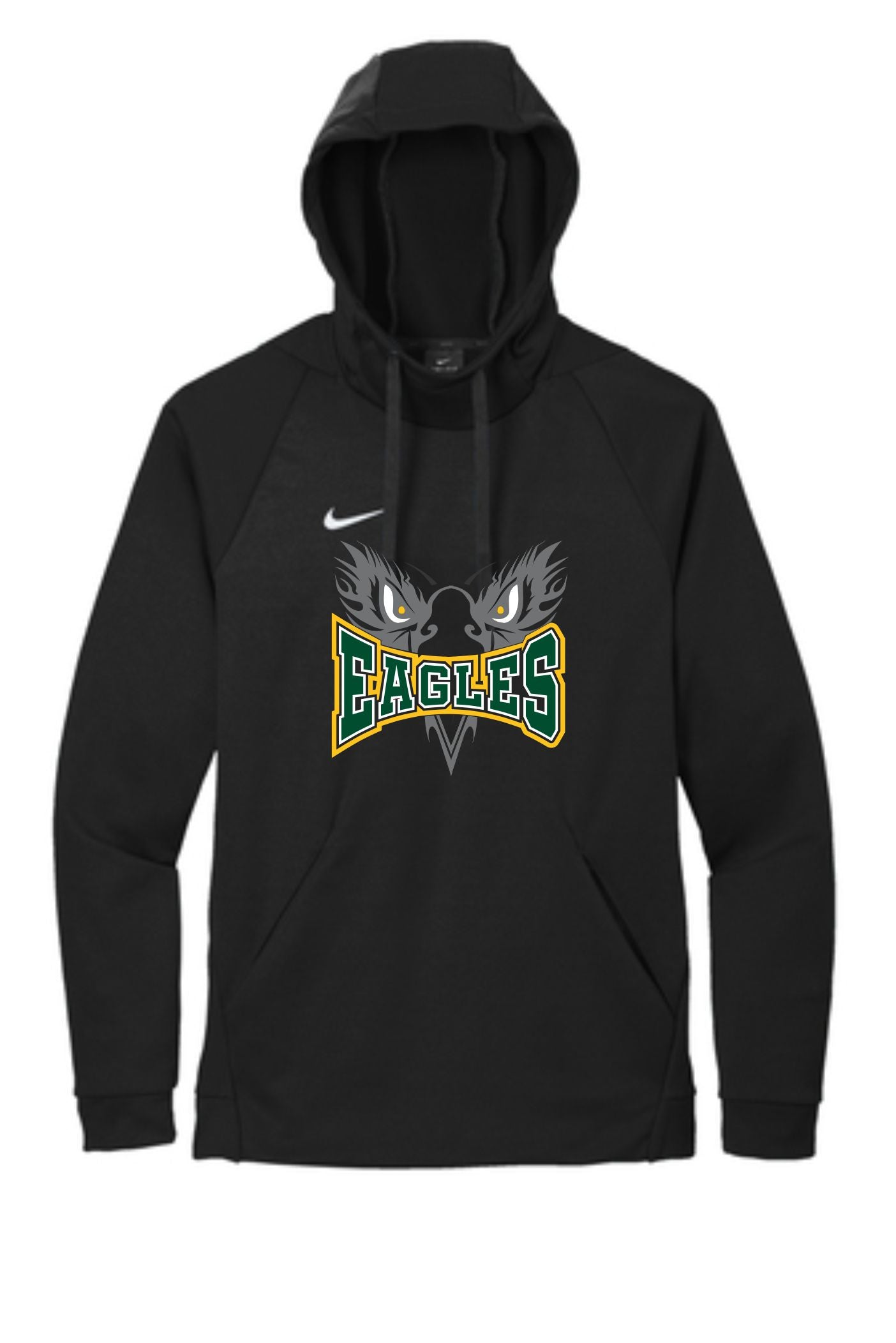 Eagles Nike Therma-FIT Pullover Fleece Hoodie