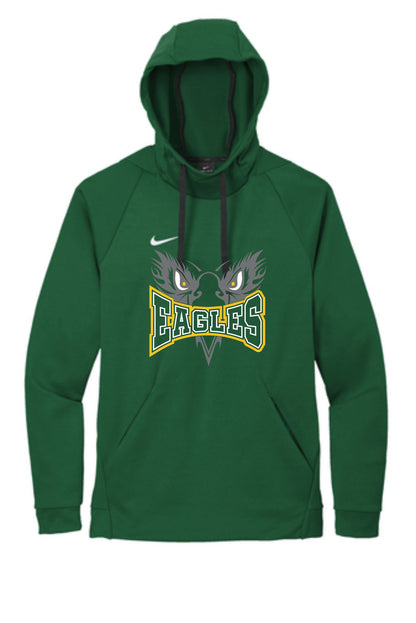 Eagles Nike Therma-FIT Pullover Fleece Hoodie