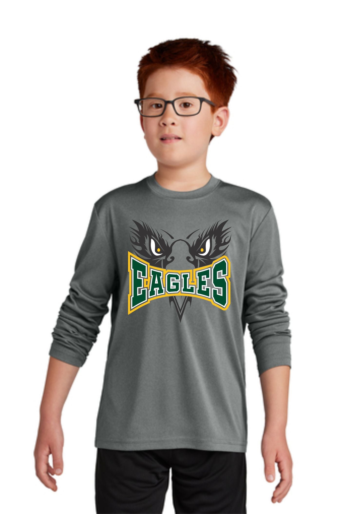 Eagles Youth DriFit Long Sleeve