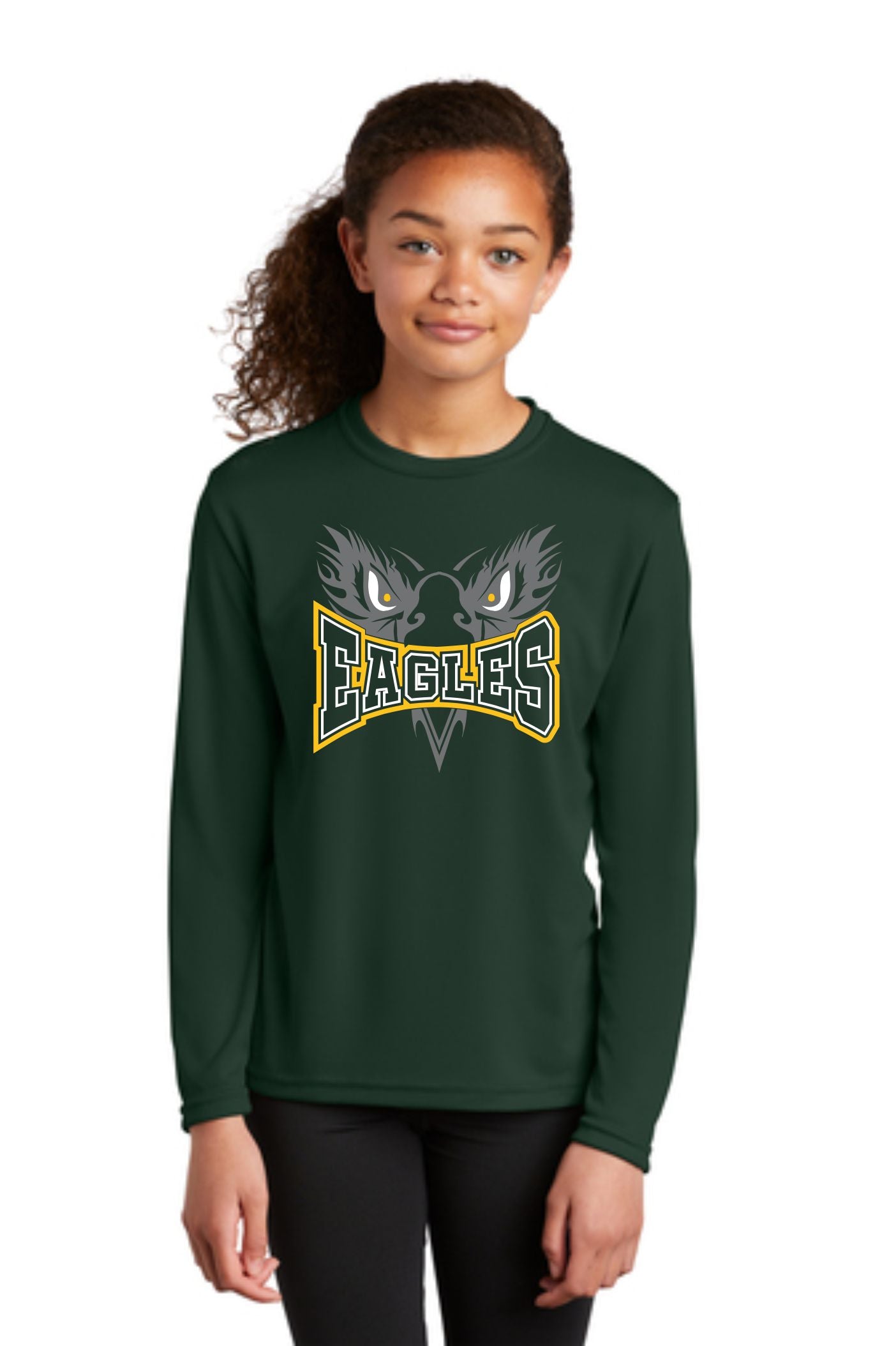 Eagles Youth DriFit Long Sleeve