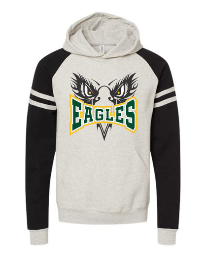 Eagles Raglan Colorblock Hoodie