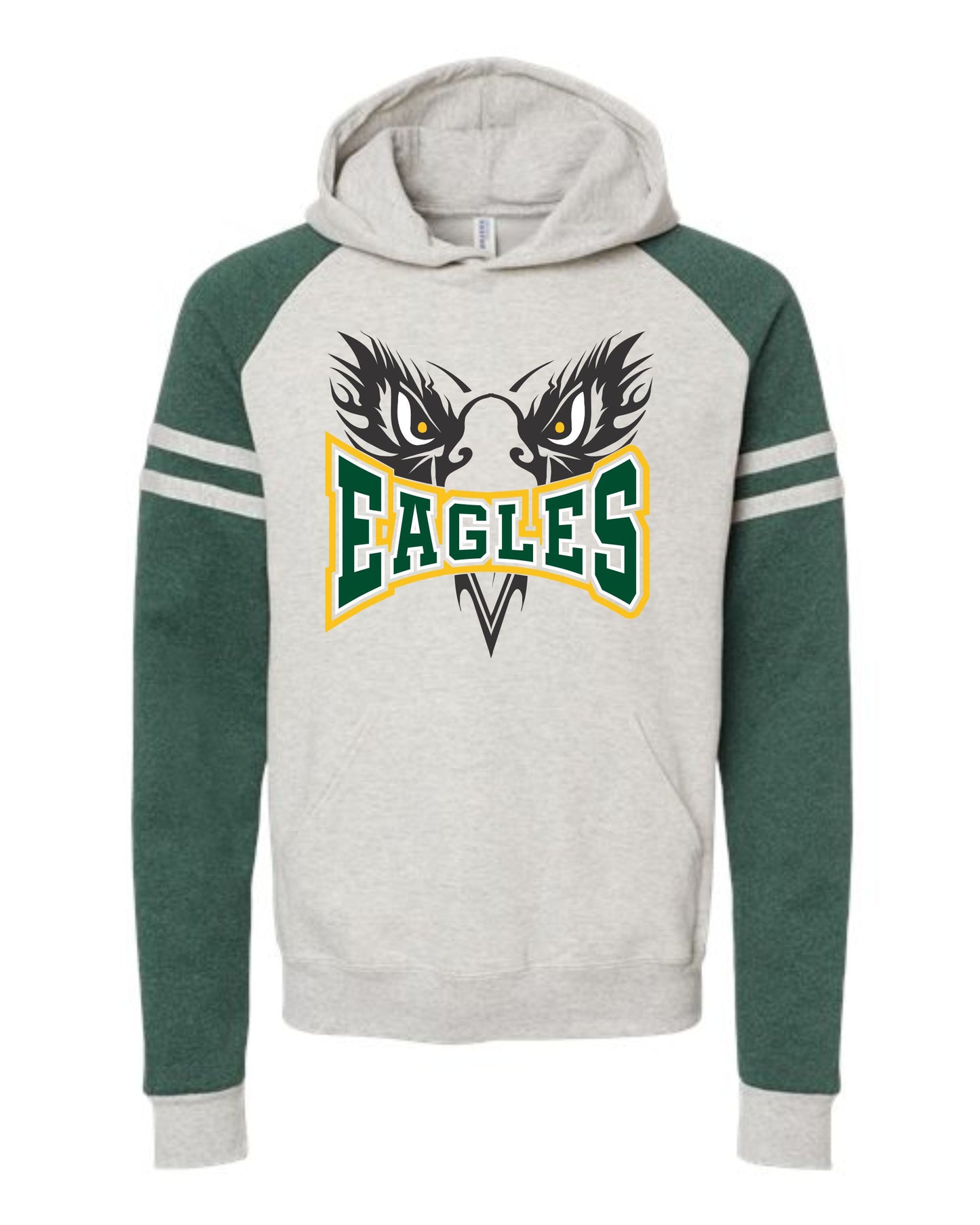 Eagles Raglan Colorblock Hoodie