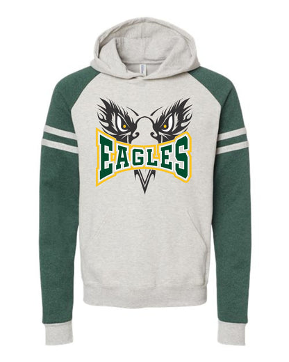 Eagles Raglan Colorblock Hoodie