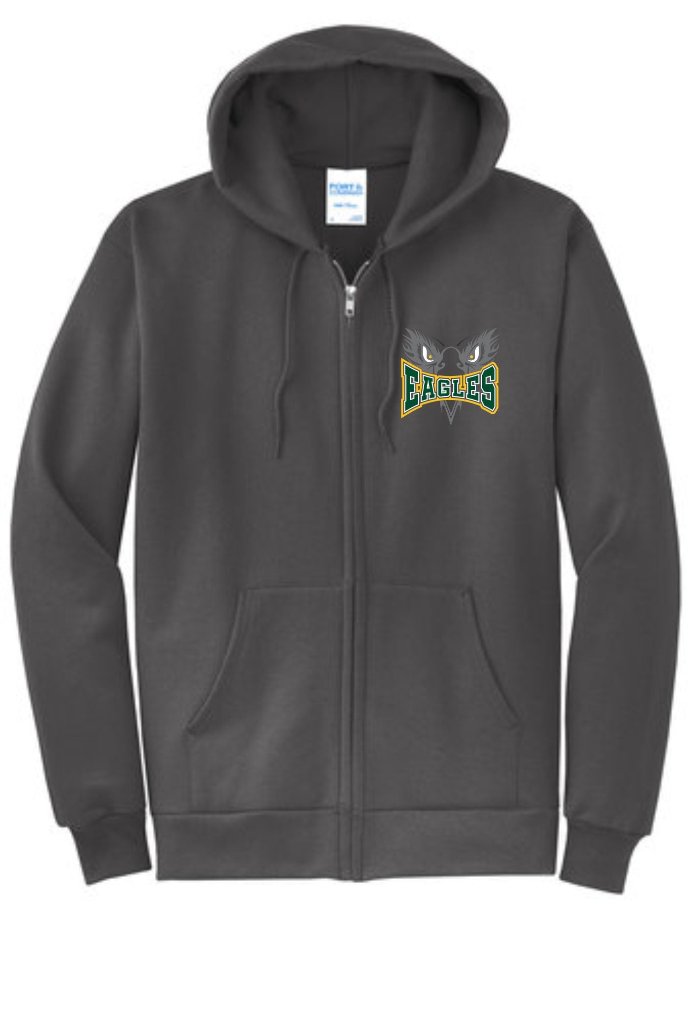 Eagles Core Fleece Zip Up Hoodie