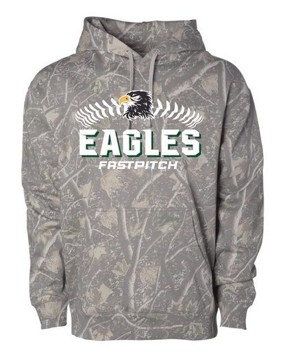 Eagles Fastpitch Camo Hoodie