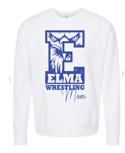 Eagles Wrestling Mom Crewneck