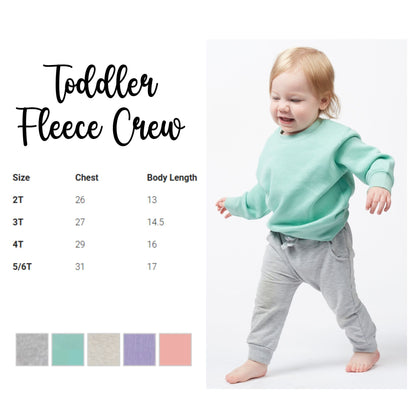 Toddler Sequin Embroidered Crewneck