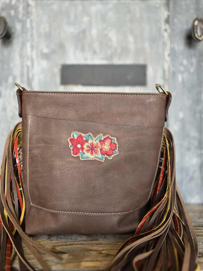 Cowgirl Cactus Fringe Bag