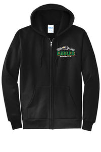 Eagles Core Fleece Zip Up Hoodie