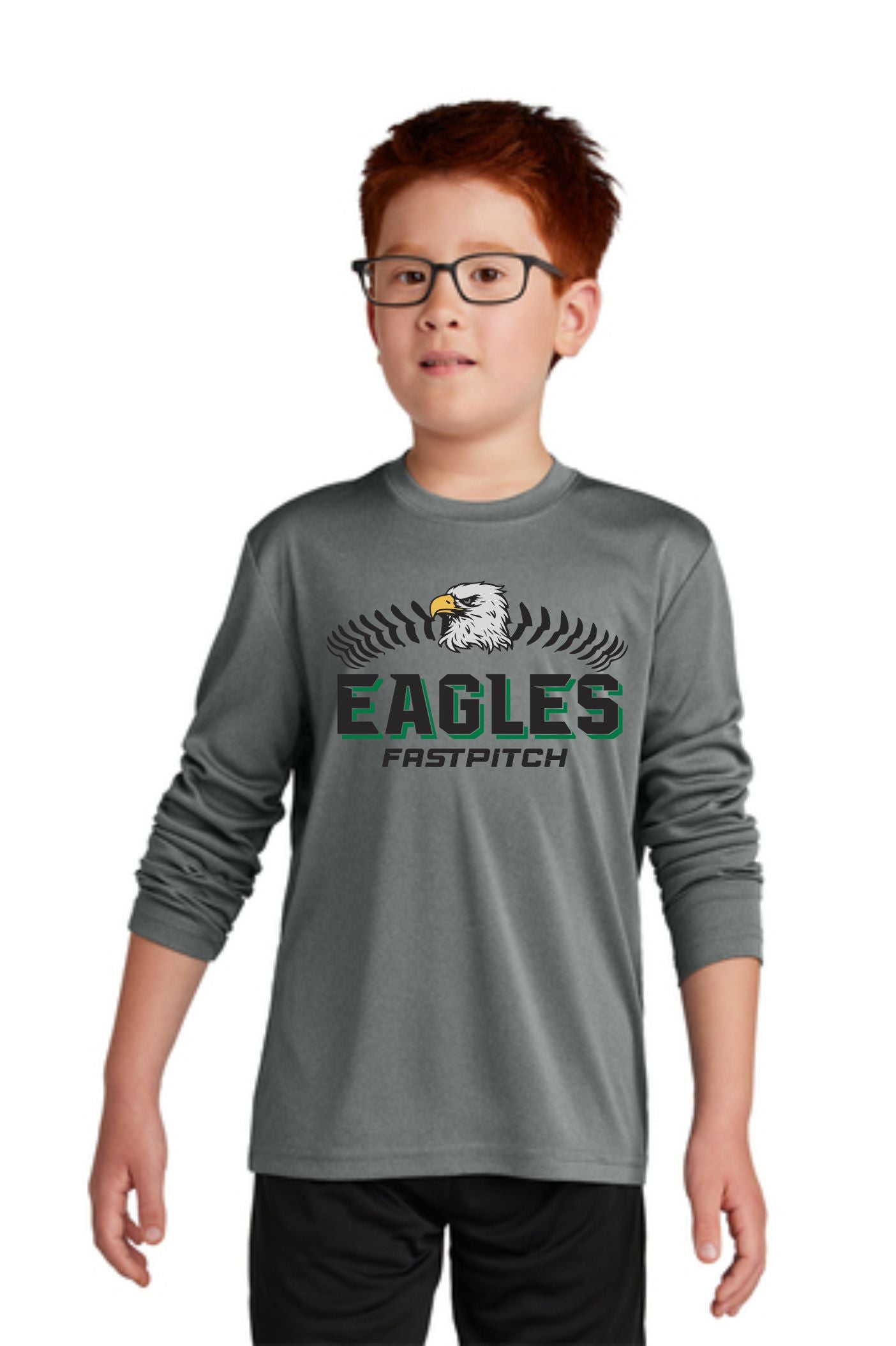 Eagles Youth DriFit Long Sleeve