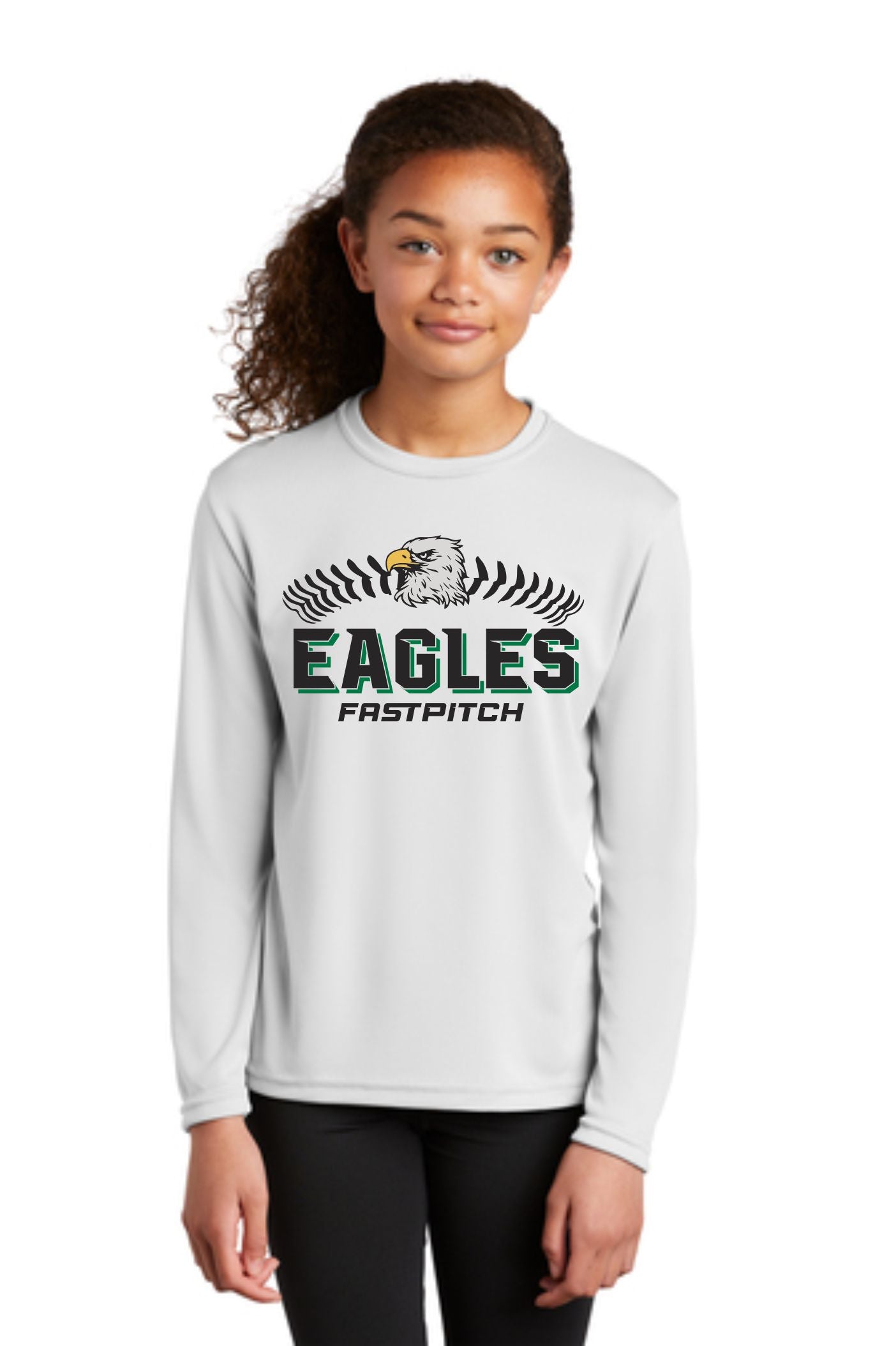 Eagles Youth DriFit Long Sleeve