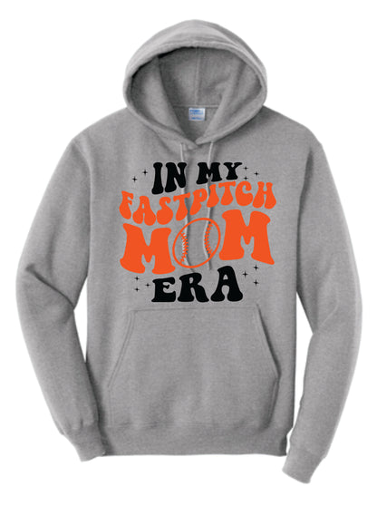 Tigers Fastpitch Mom Era Hoodie