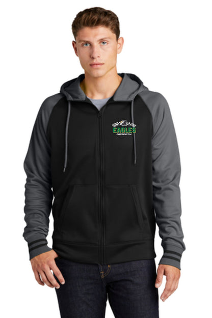 Eagles Colorblock DriFit Zip Up