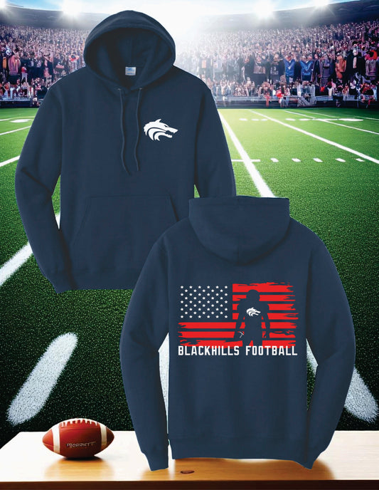 Wolves Football Flag