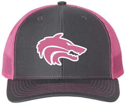 Wolves Pink Snapback Hats
