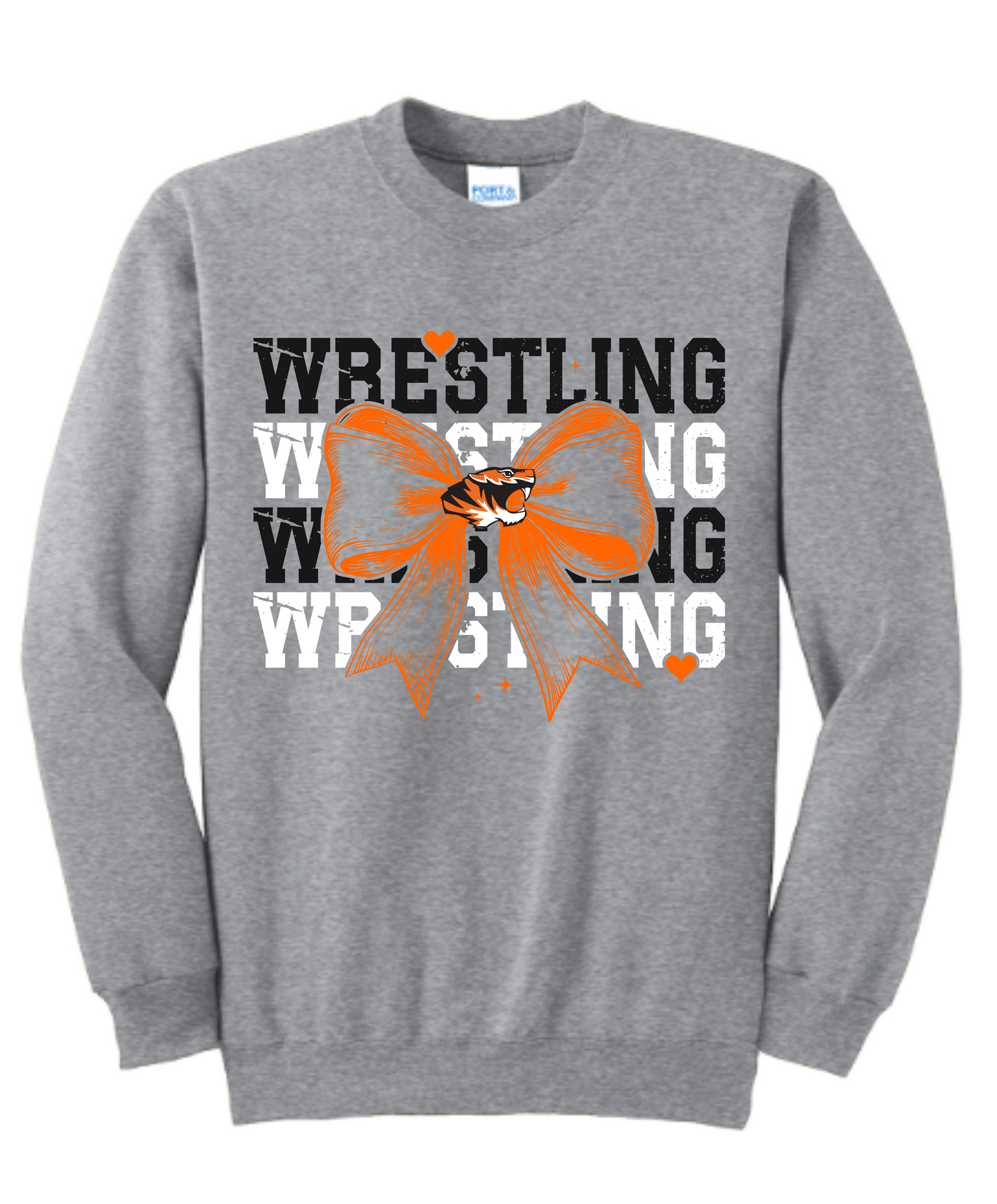 Centralia Wrestling/Bow  Crewneck sweatshirt
