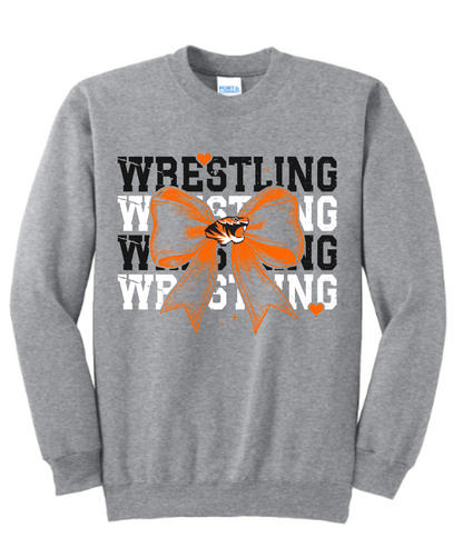 Centralia Wrestling/Bow  Crewneck sweatshirt