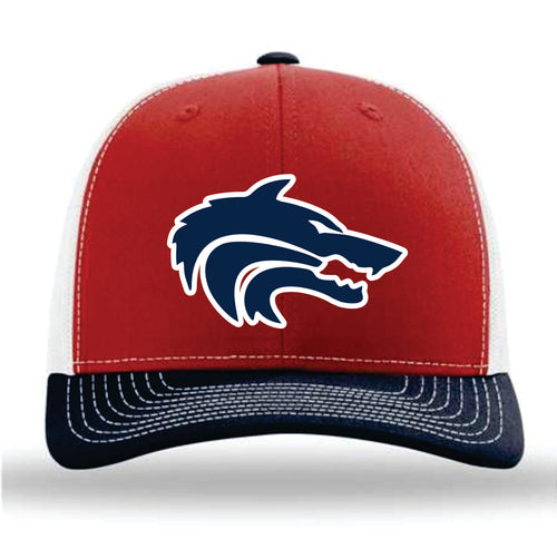 Wolf Head Snapback Hat