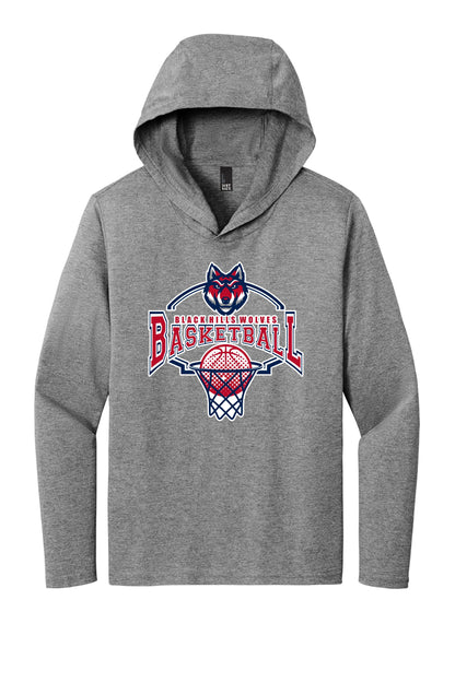 Wolves Basketball Hooded Long Sleeve