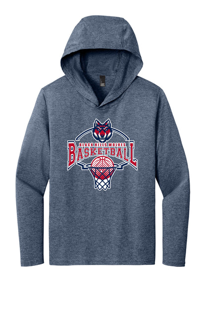 Wolves Basketball Hooded Long Sleeve