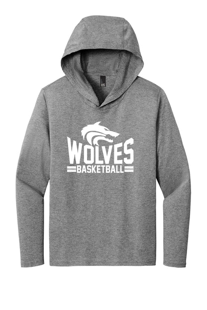 Wolves Basketball Hooded Long Sleeve