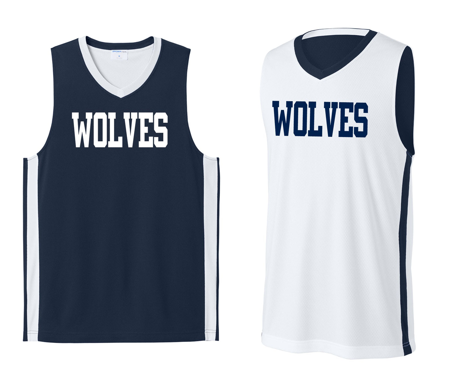 Wolves Basketball Unisex Reversible Jersey