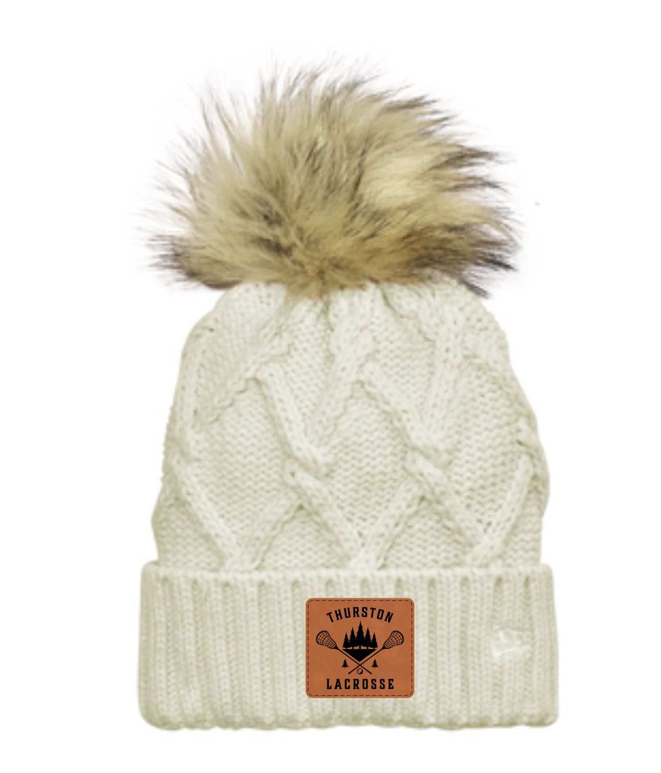 Thurston Lacrosse Cable Knit Beanie