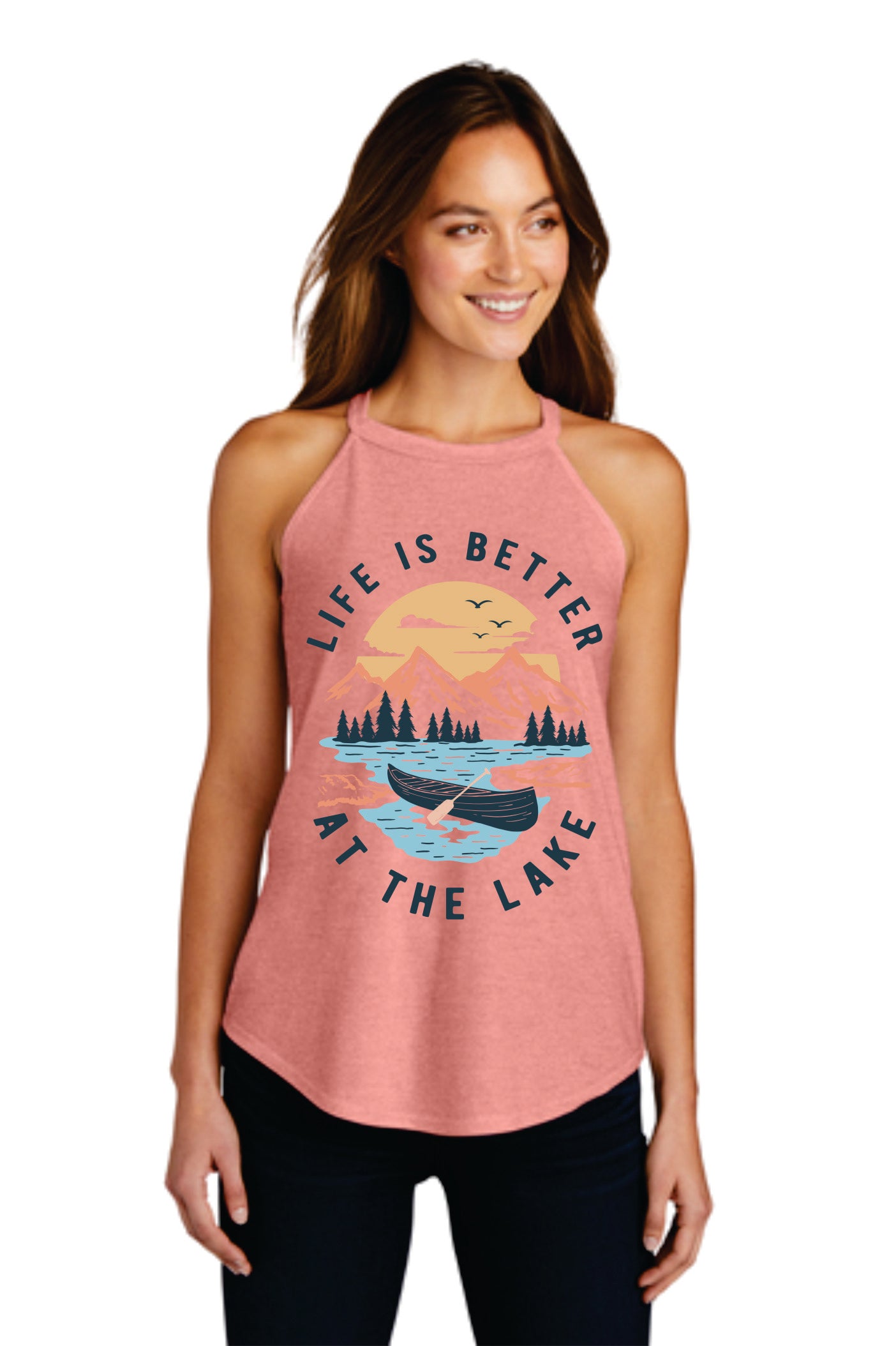 Life is Better at the Lake Rocker Tank
