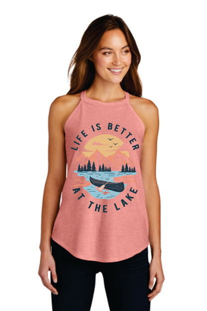 Life is Better at the Lake Rocker Tank