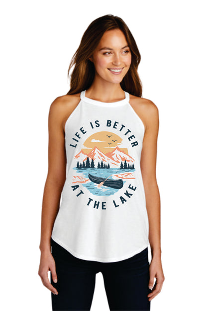 Life is Better at the Lake Rocker Tank