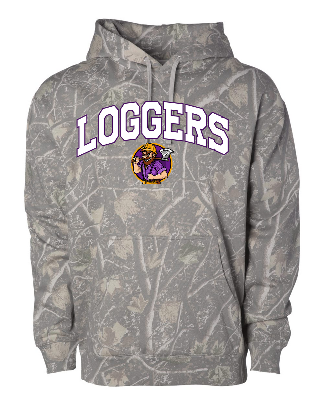 Onalaska Loggers Deadwood Camo Hoodie