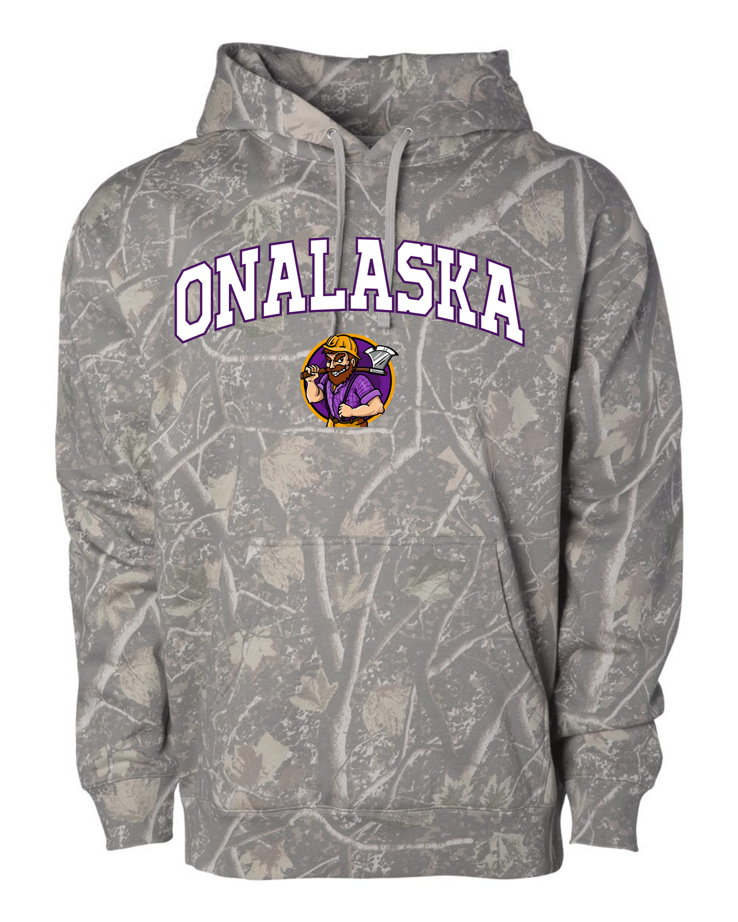 Onalaska Loggers Deadwood Camo Hoodie