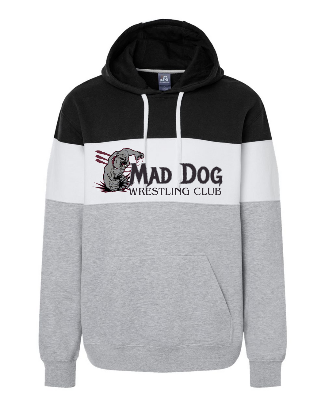 Mad Dog Color block Hoodie