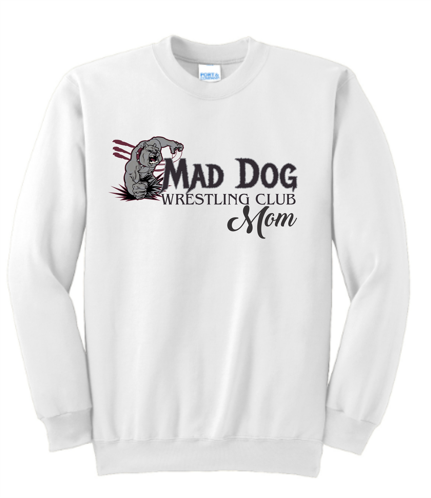 Mad Dog Wrestling Mom Crewneck