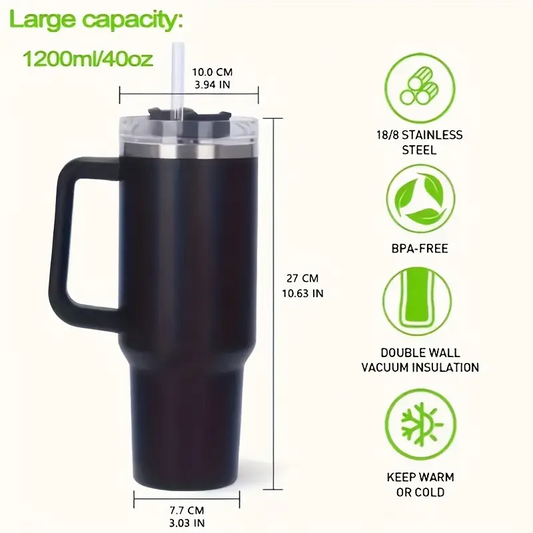 40 Ounce Travel Mug With Handle