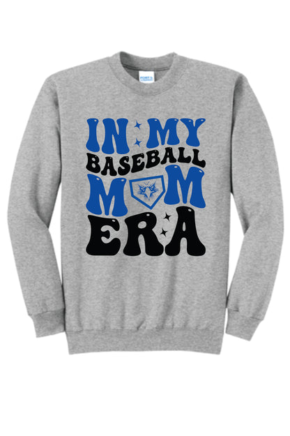 In My Baseball Mom Era Crewneck Sweatshirt | Elma Eagles Baseball