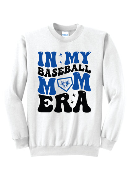 In My Baseball Mom Era Crewneck Sweatshirt | Elma Eagles Baseball