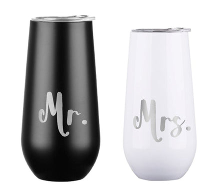 6oz. Coated Champagne Flute