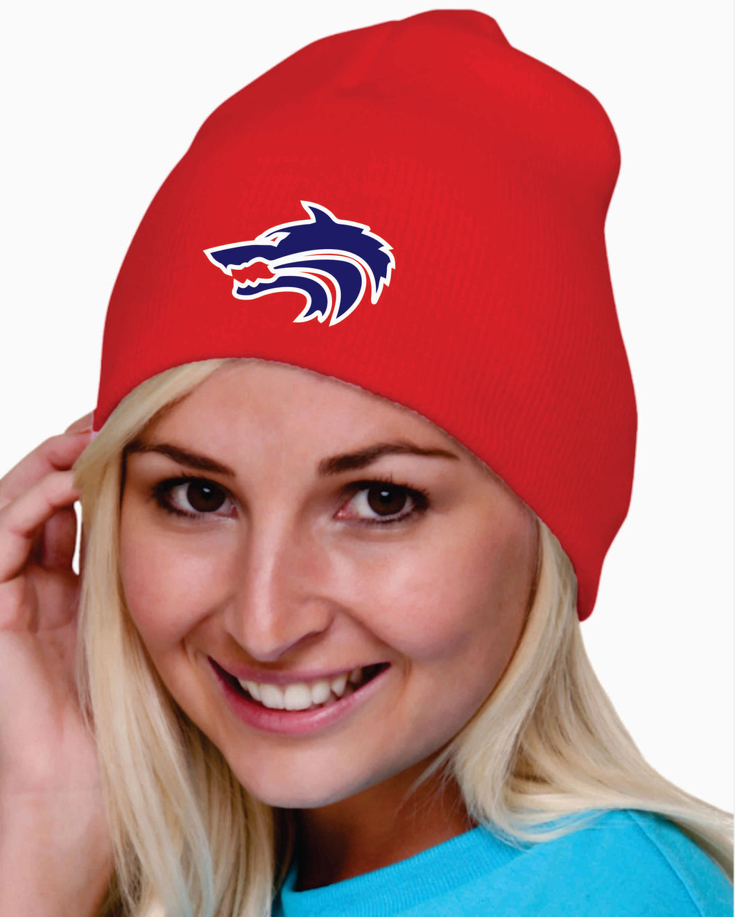 Wolves Mascot Beanie