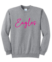 Eagles script crewneck sweatshirt Pink