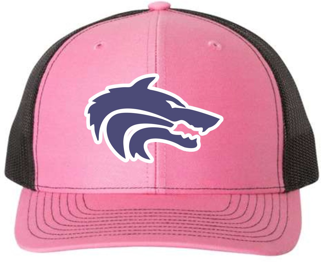 Wolves Pink Snapback Hats