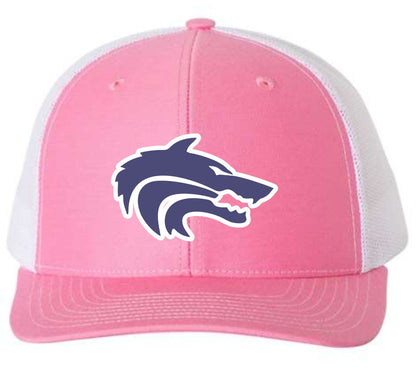 Wolves Pink Snapback Hats